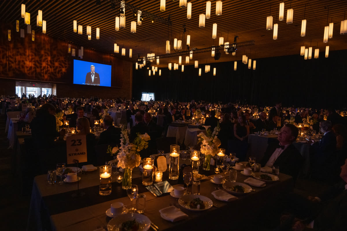 The room, candlelight and lantern-lit ceiling